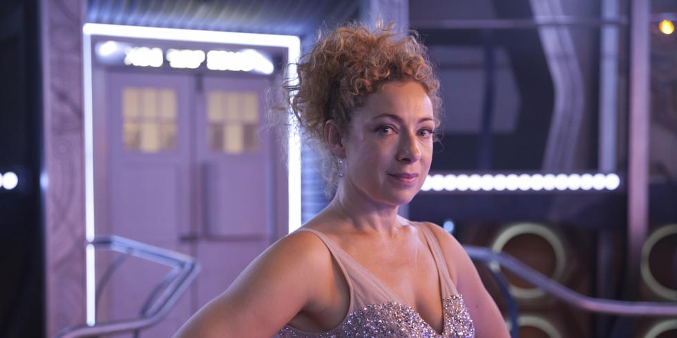 Alex Kingston in the Doctor Who 2015 Christmas special