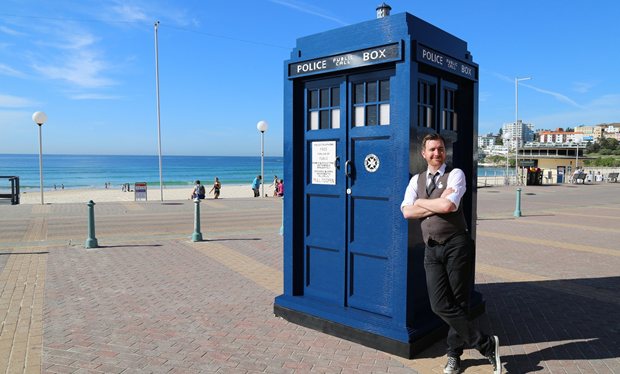 Life size Lego Tardis lands in Australia