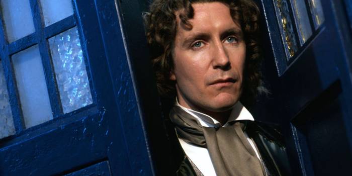 Paul McGann as the eighth Doctor in 'Doctor Who'.